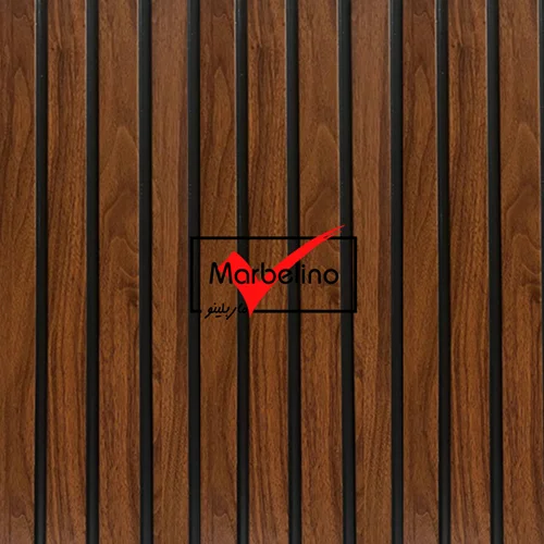 دیوارپوش ترمووال مدل گردویی طرح چوب (PVC)