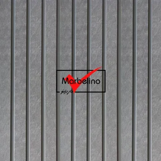 دیوارپوش ترمووال مدل پتینه طوسی روشن لاکچری (PVC)